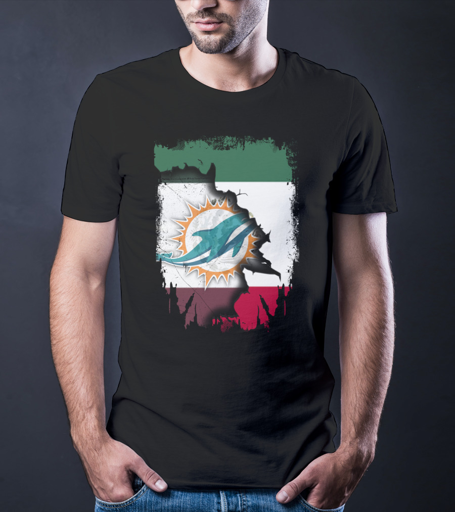 Mexico Dolphins Unity Emblem T-Shirt