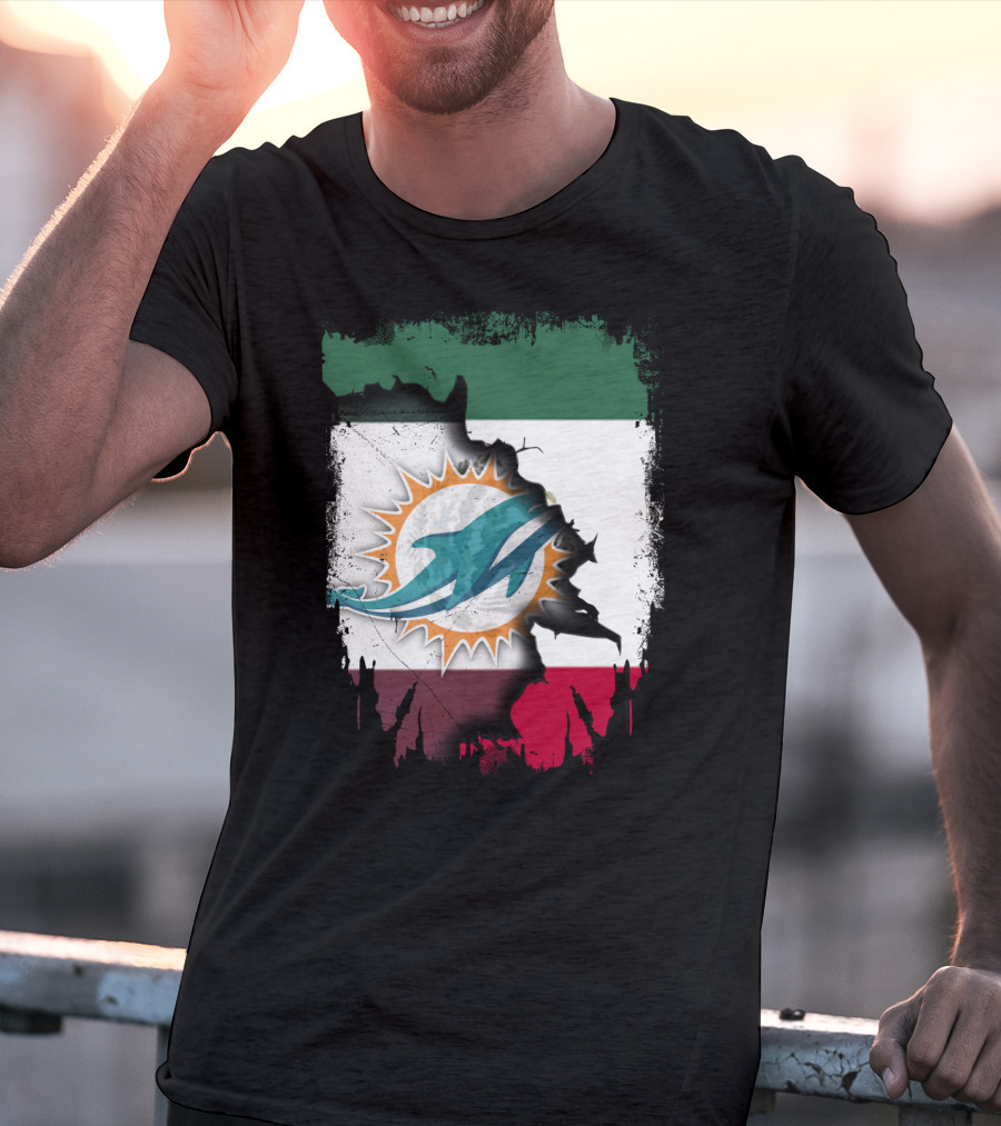 Mexico Dolphins Unity Emblem T-Shirt