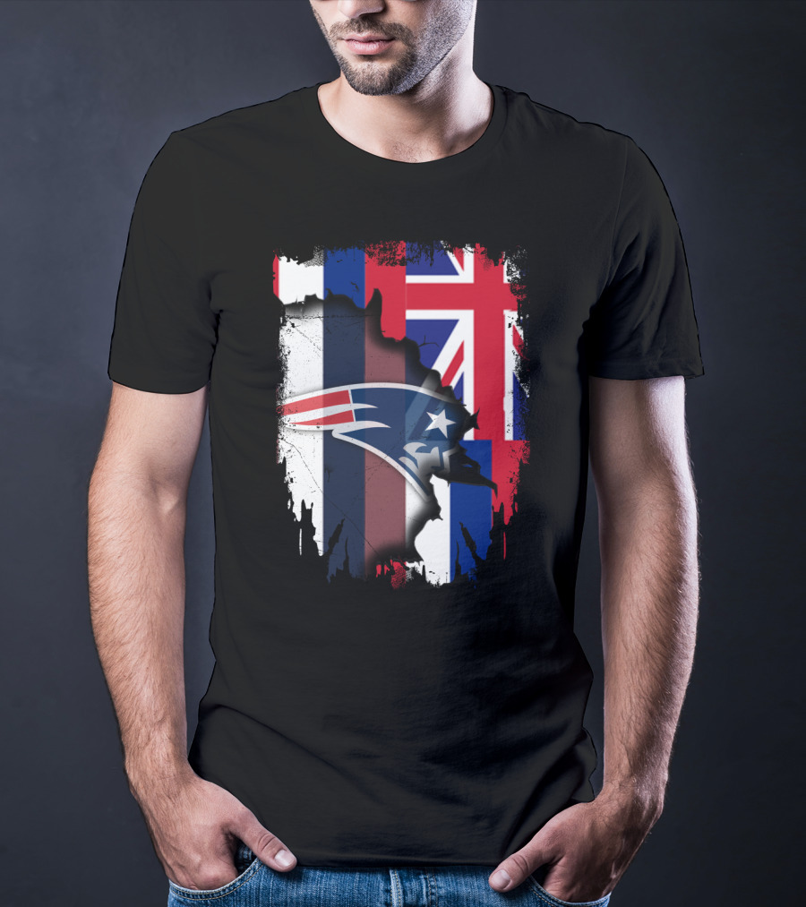 Together Hawaii Patriots Flag Fusion T-Shirt
