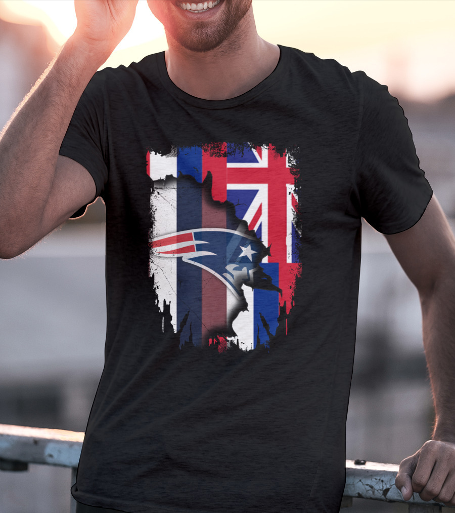 Together Hawaii Patriots Flag Fusion T-Shirt