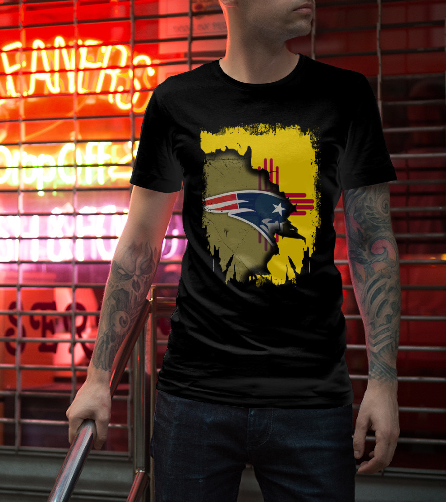 New Mexico Patriots Together With Zia Symbol And Patriots T-Shirt