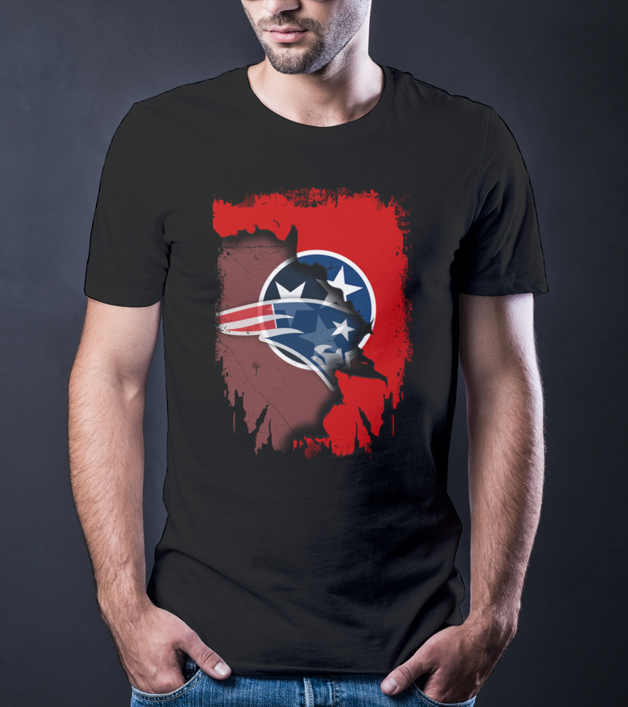 Together Tennessee Patriots Flag T-Shirt