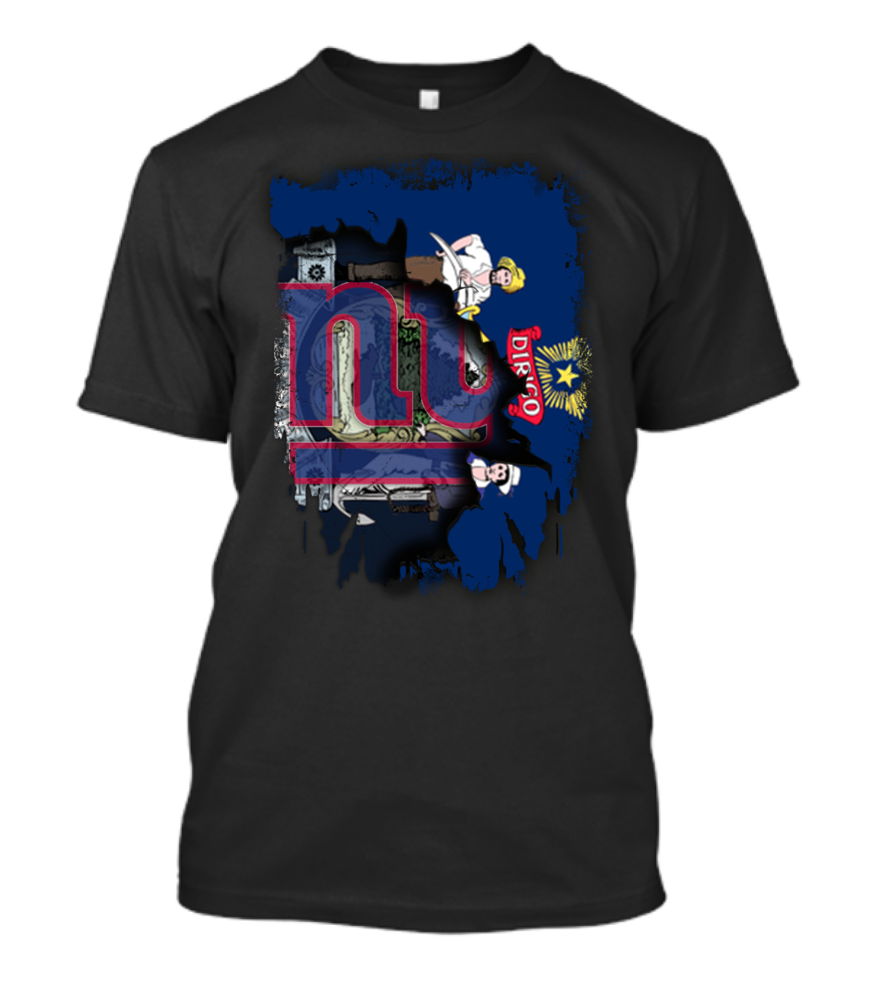 Together Maine Dirigo Giants NY T-Shirt