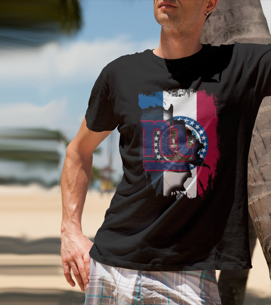 Missouri Pride With New York Giants Fan Unity T-Shirt