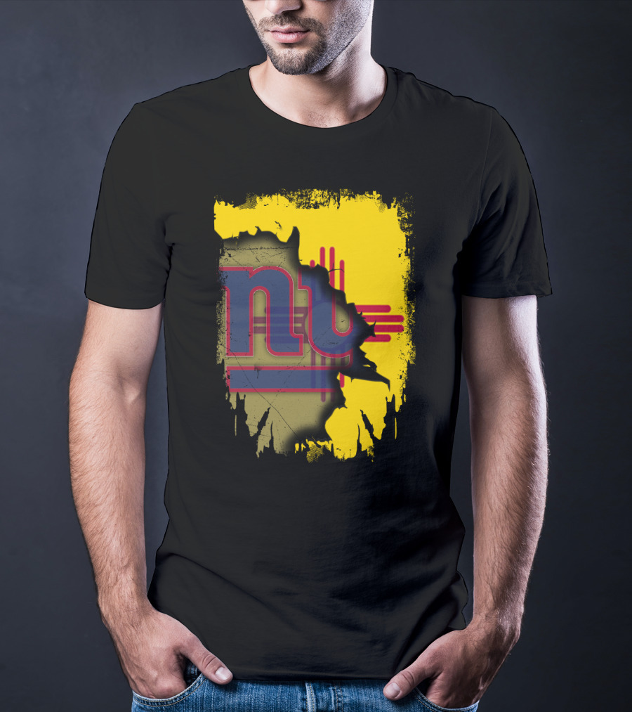 New Mexico Together With Giants Zia Symbol And Vintage NY Giants T-Shirt