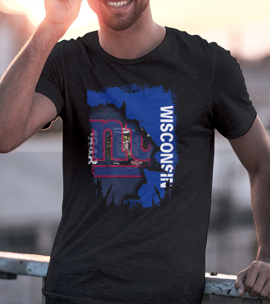 Wisconsin United With Giants T-Shirt