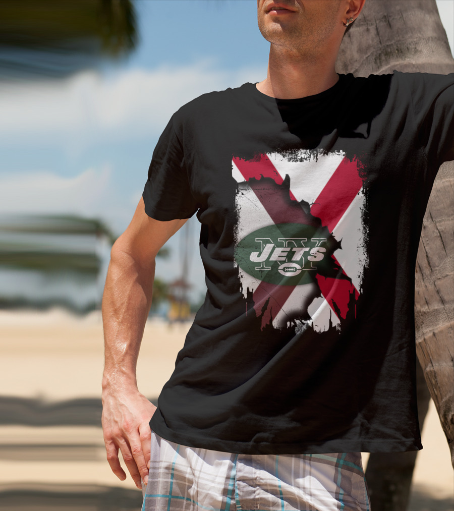 Together Alabama Jets Football Emblem T-Shirt