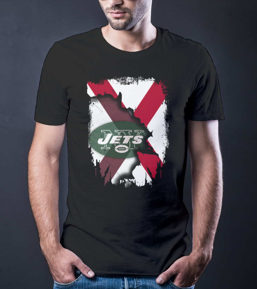 Together Alabama Jets Football Emblem T-Shirt