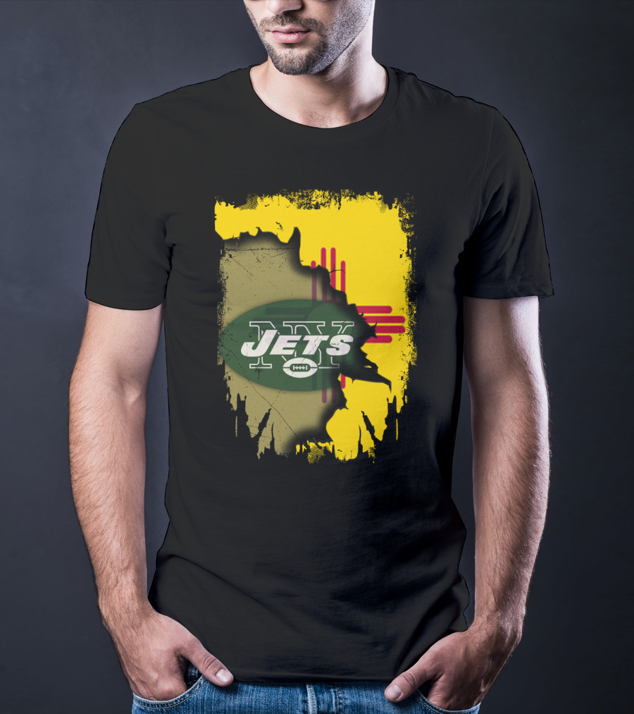 New Mexico Pride Meets Jets Fan Passion T-Shirt