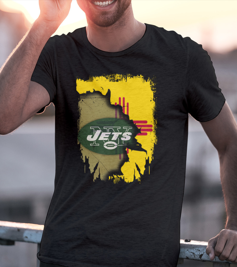 New Mexico Pride Meets Jets Fan Passion T-Shirt