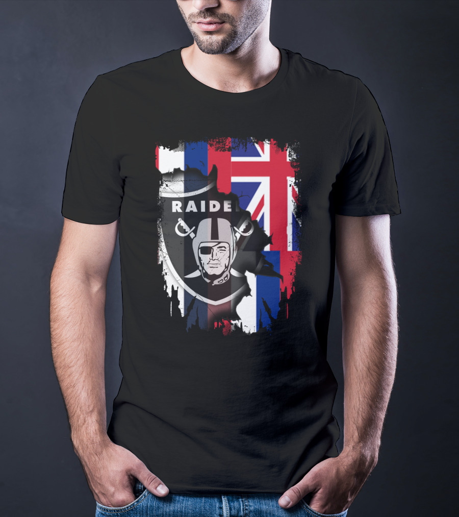 Together Raiders Hawaii Union Flag Fusion T-Shirt
