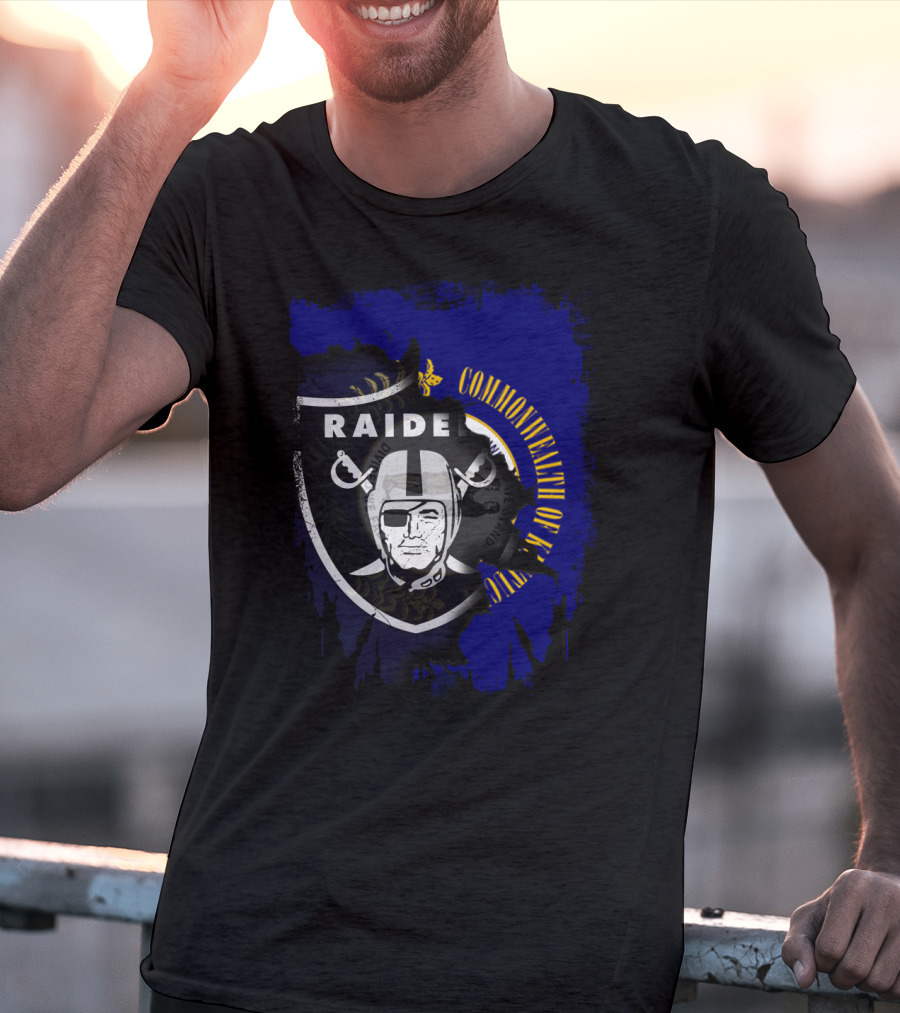 Commonwealth Of Kentucky Raiders Shield T-Shirt