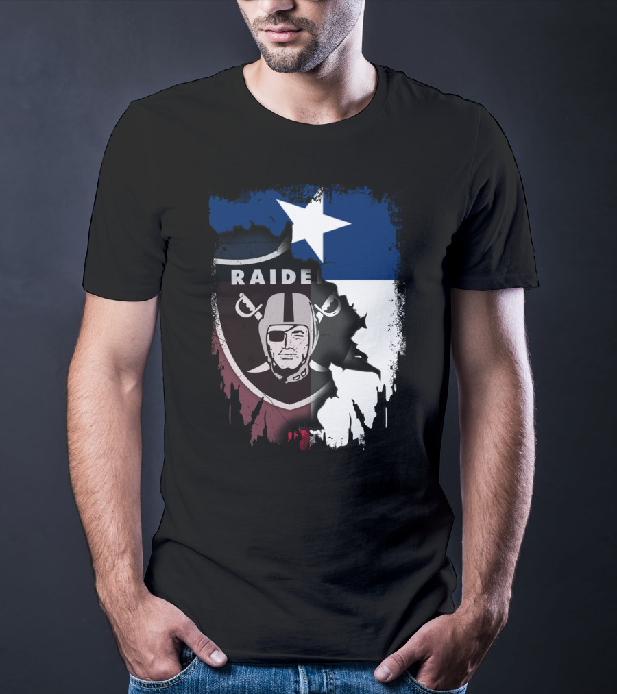 Together Texas Raiders Logo Fusion T-Shirt