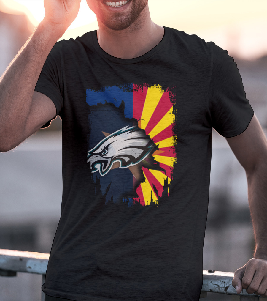 Arizona Eagles Unity Flag Emblem T-Shirt