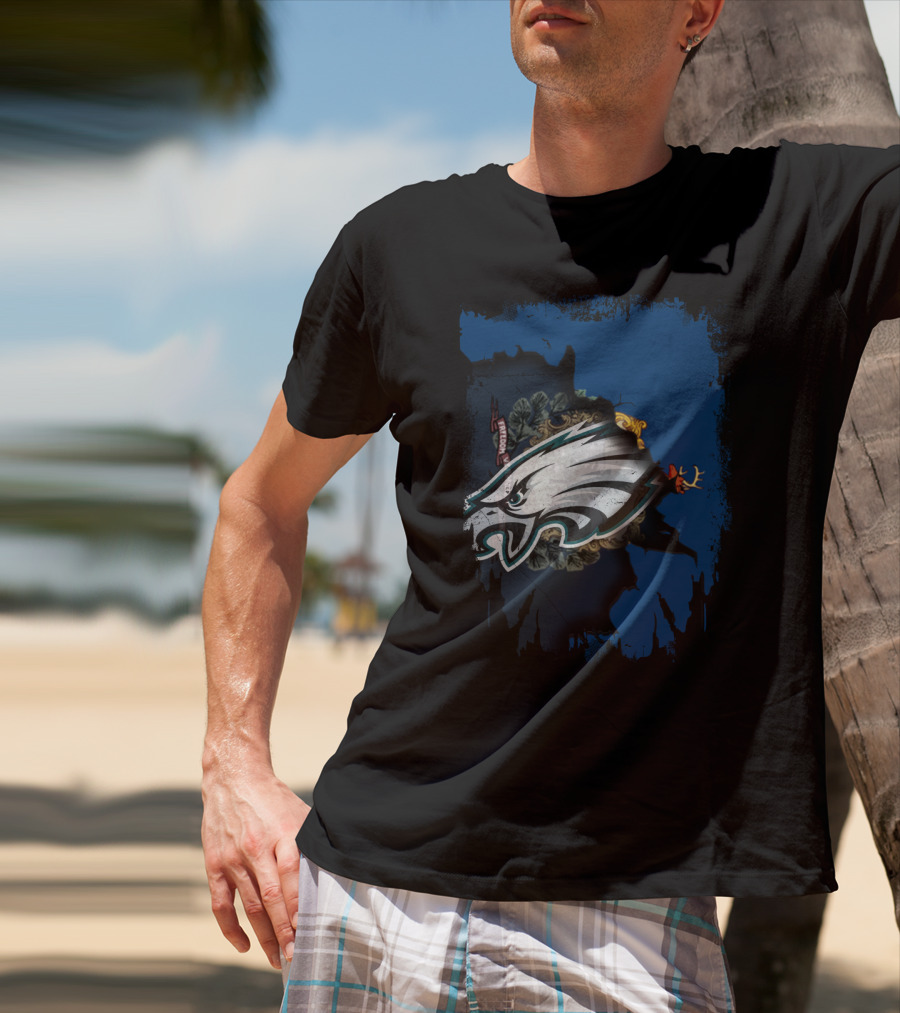 Together Vermont Philadelphia Eagles T-Shirt