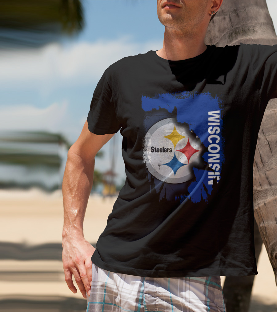 Wisconsin Steelers Logo Integration T-Shirt