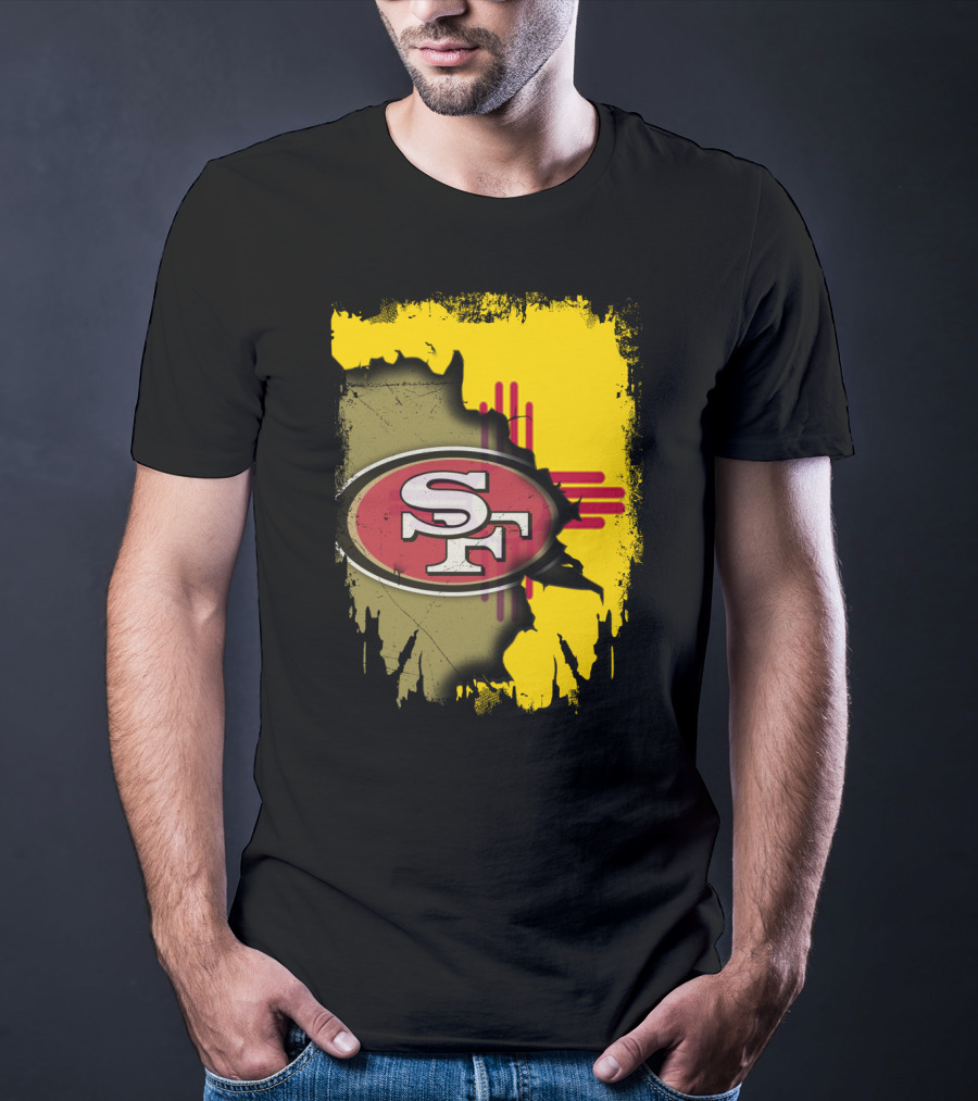 San Francisco 49ers New Mexico Zia Symbol Unity T-Shirt