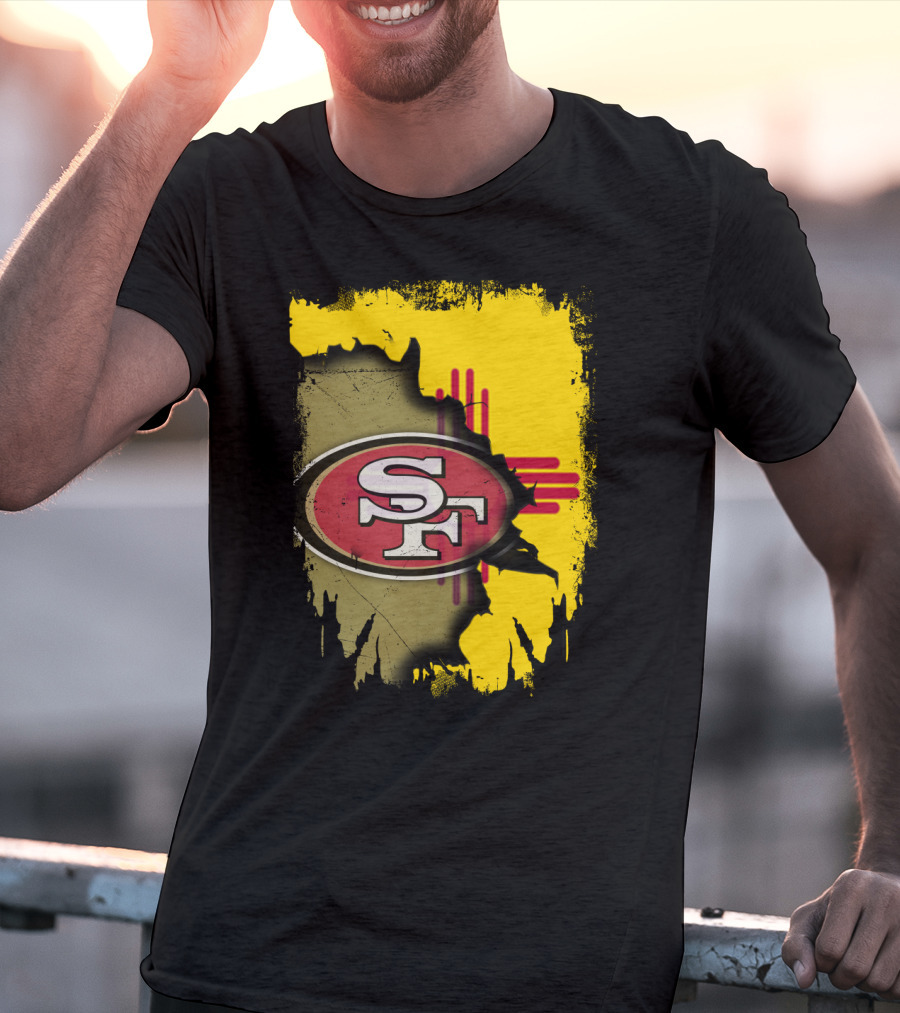 San Francisco 49ers New Mexico Zia Symbol Unity T-Shirt