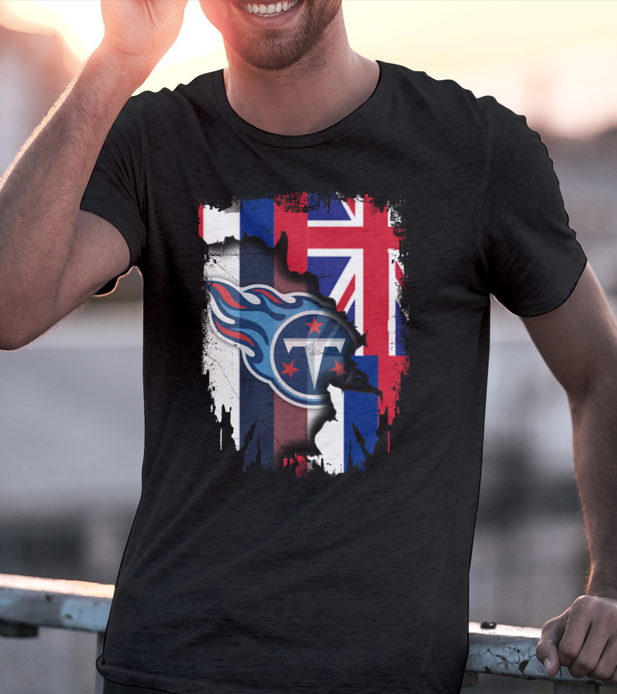 Together Hawaii Titans Flag Fusion T-Shirt