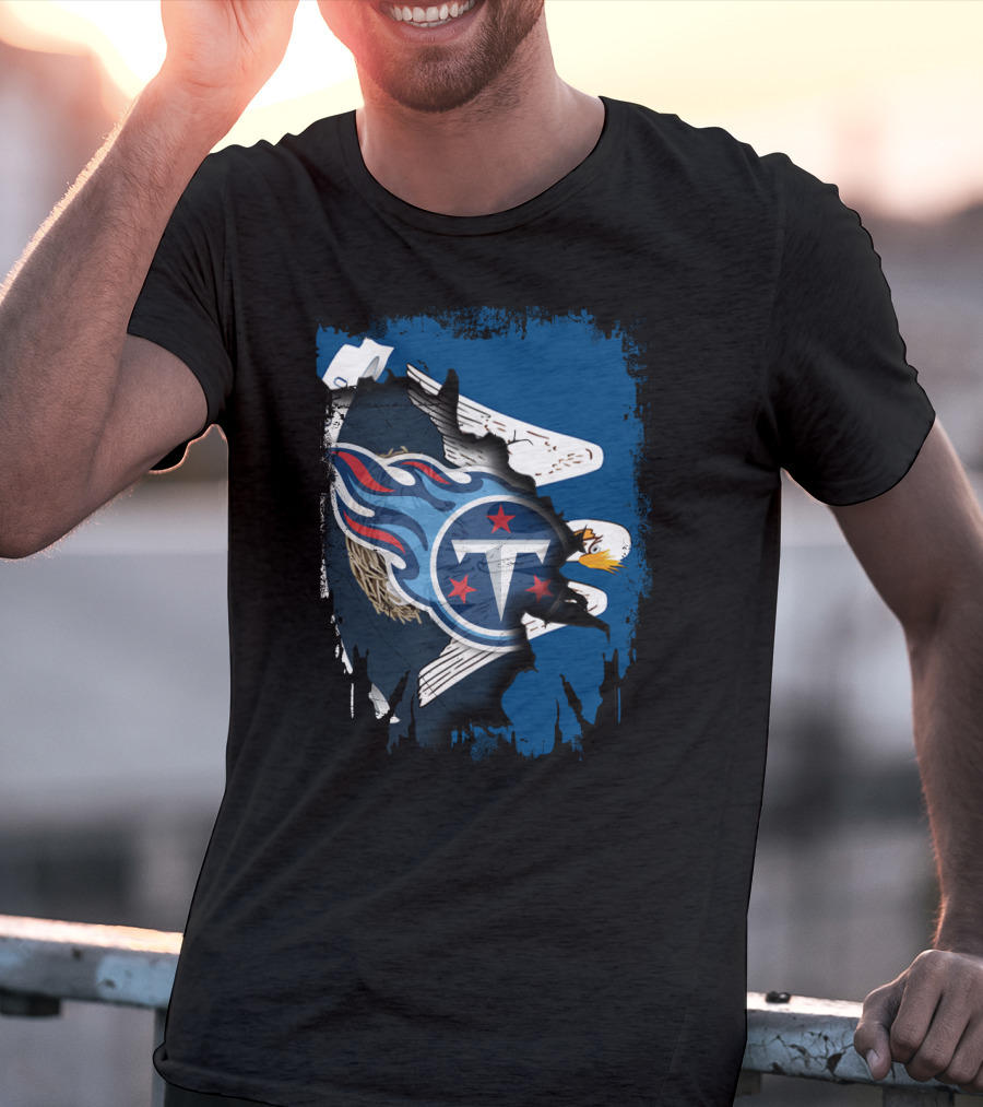 Together Louisiana Titans Eagle Hybrid T-Shirt