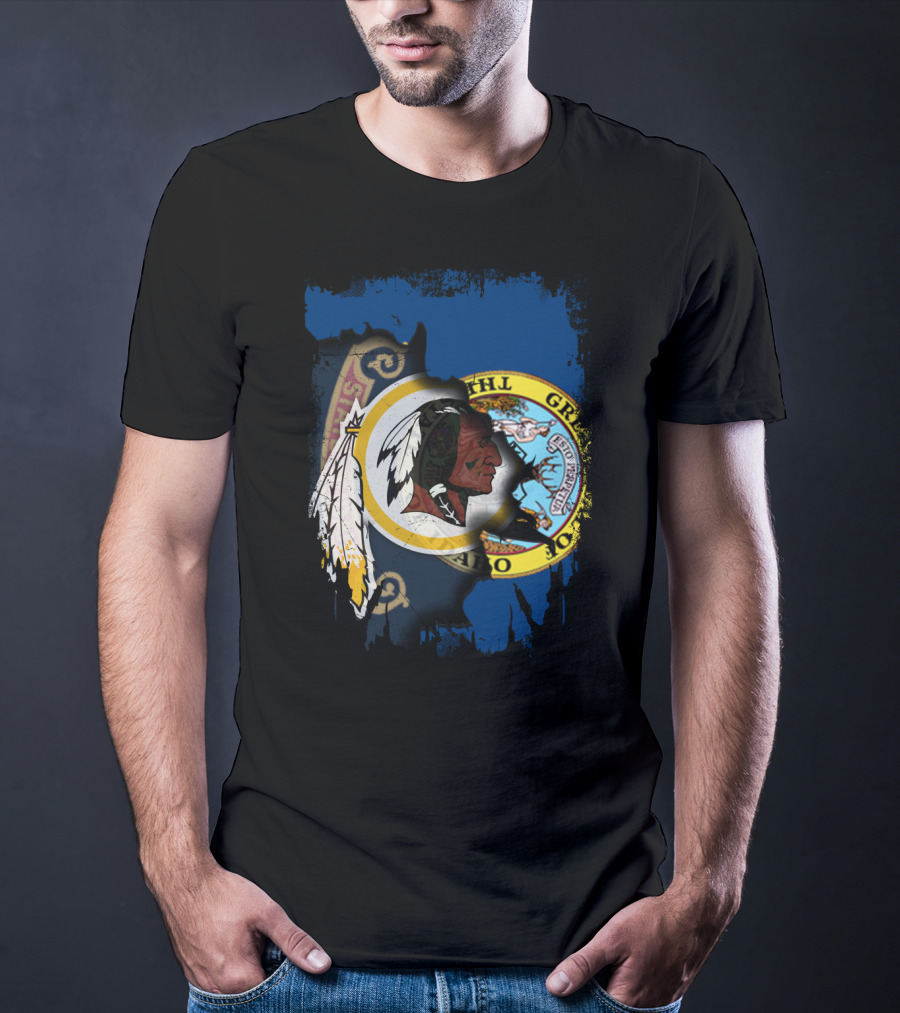 Together Idaho State With Washington Redskins T-Shirt