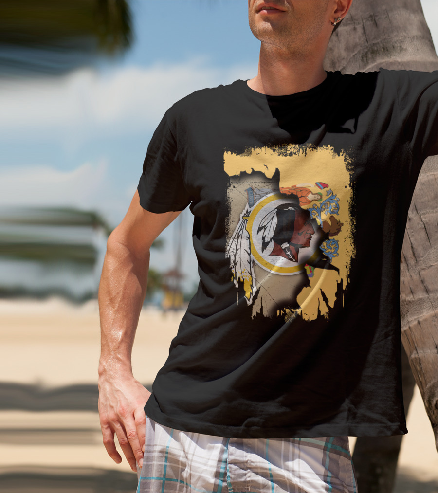 New Jersey And Redskins Unity Collaboration T-Shirt