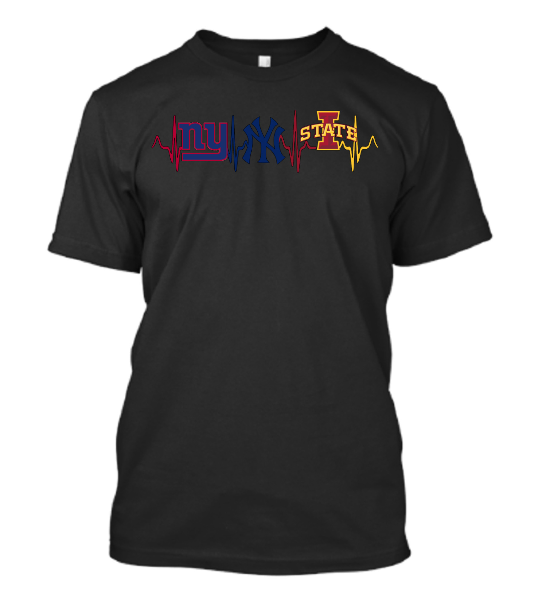 Love Giants Yankees State Isc T-Shirt