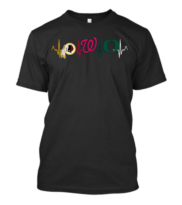 Redskins Nationals Od Heartbeat T-Shirt
