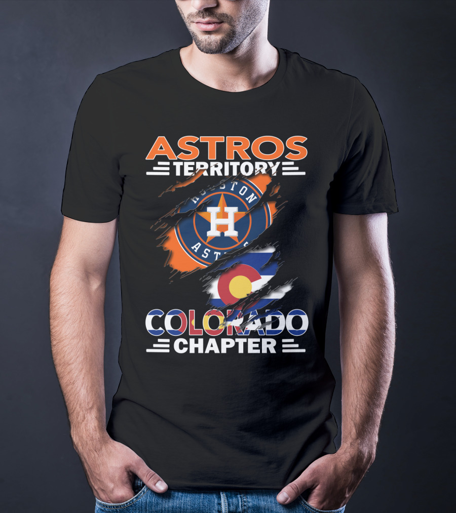 Astros Territory Houston Astros Colorado Chapter T-Shirt