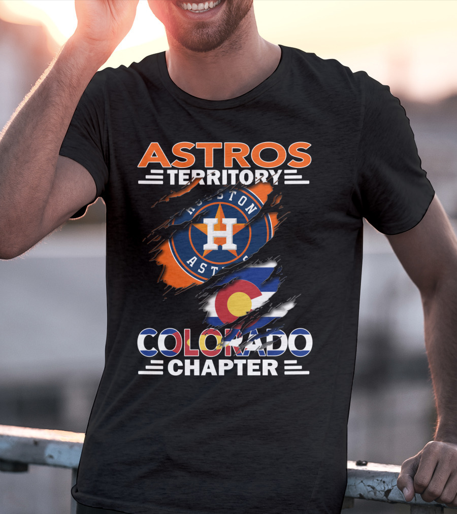 Astros Territory Houston Astros Colorado Chapter T-Shirt