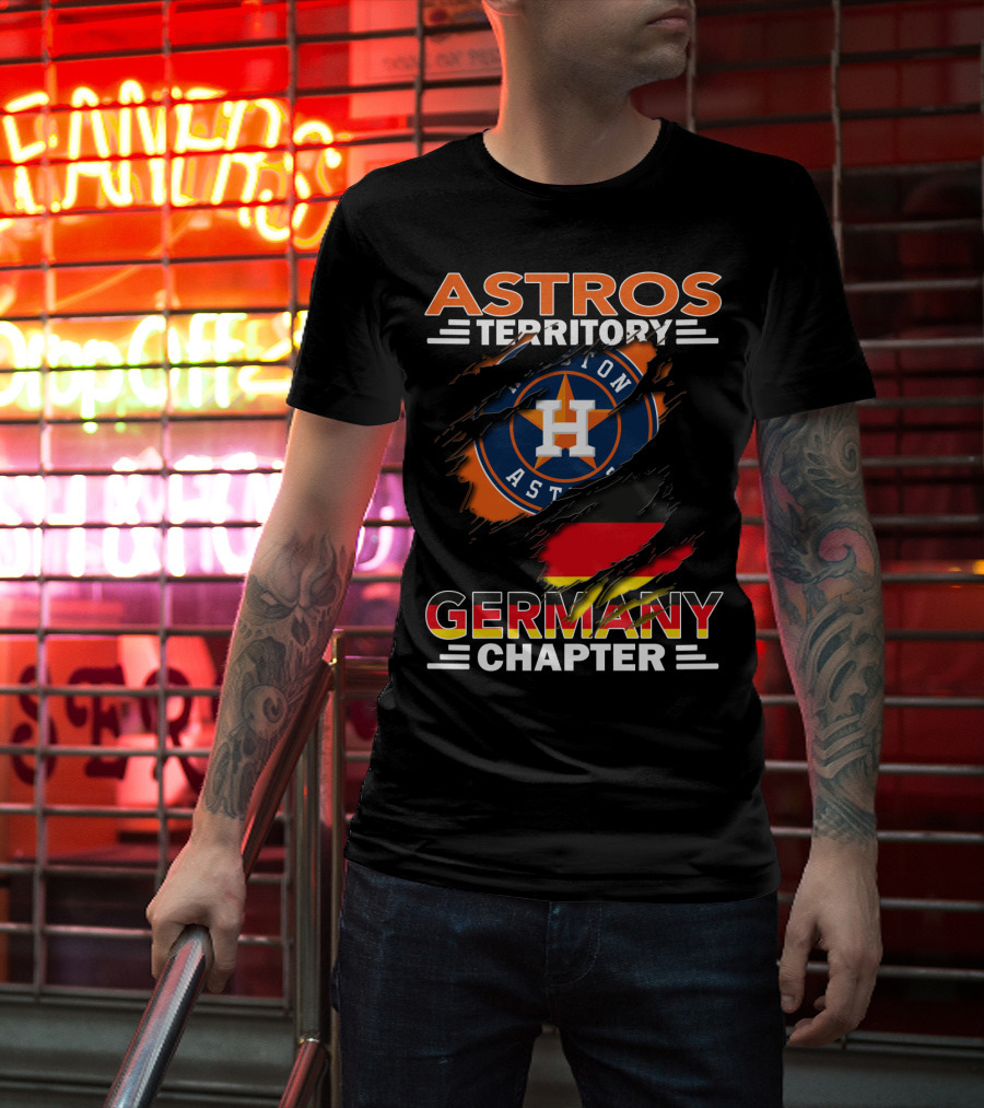 Astros Territory Germany Chapter Houston Astros Fan Club T-Shirt