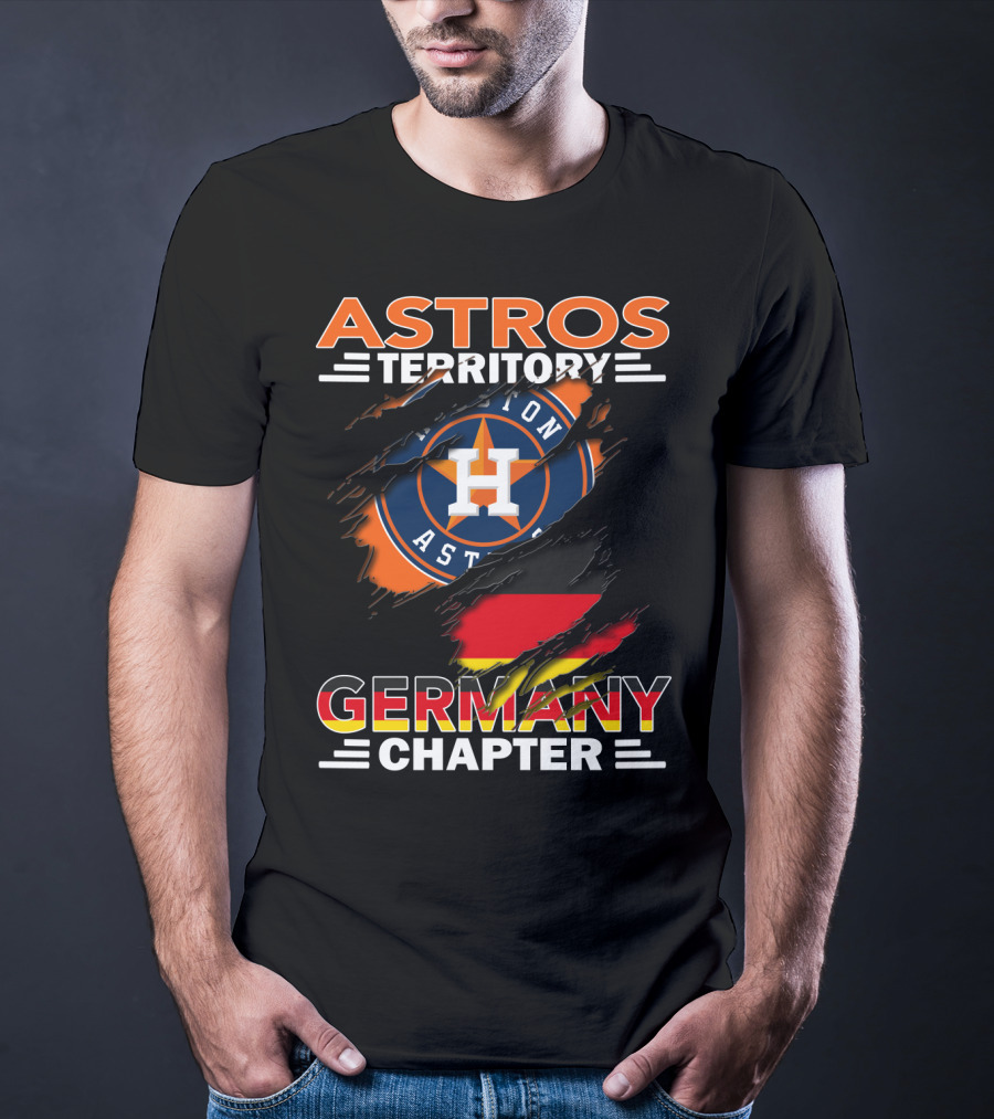 Astros Territory Germany Chapter Houston Astros Fan Club T-Shirt