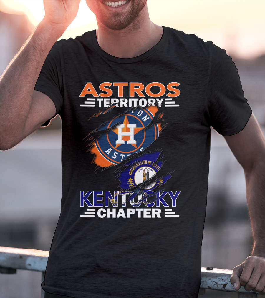 Astros Territory Kentucky Chapter Houston Astros Commonwealth Of Kentucky T-Shirt