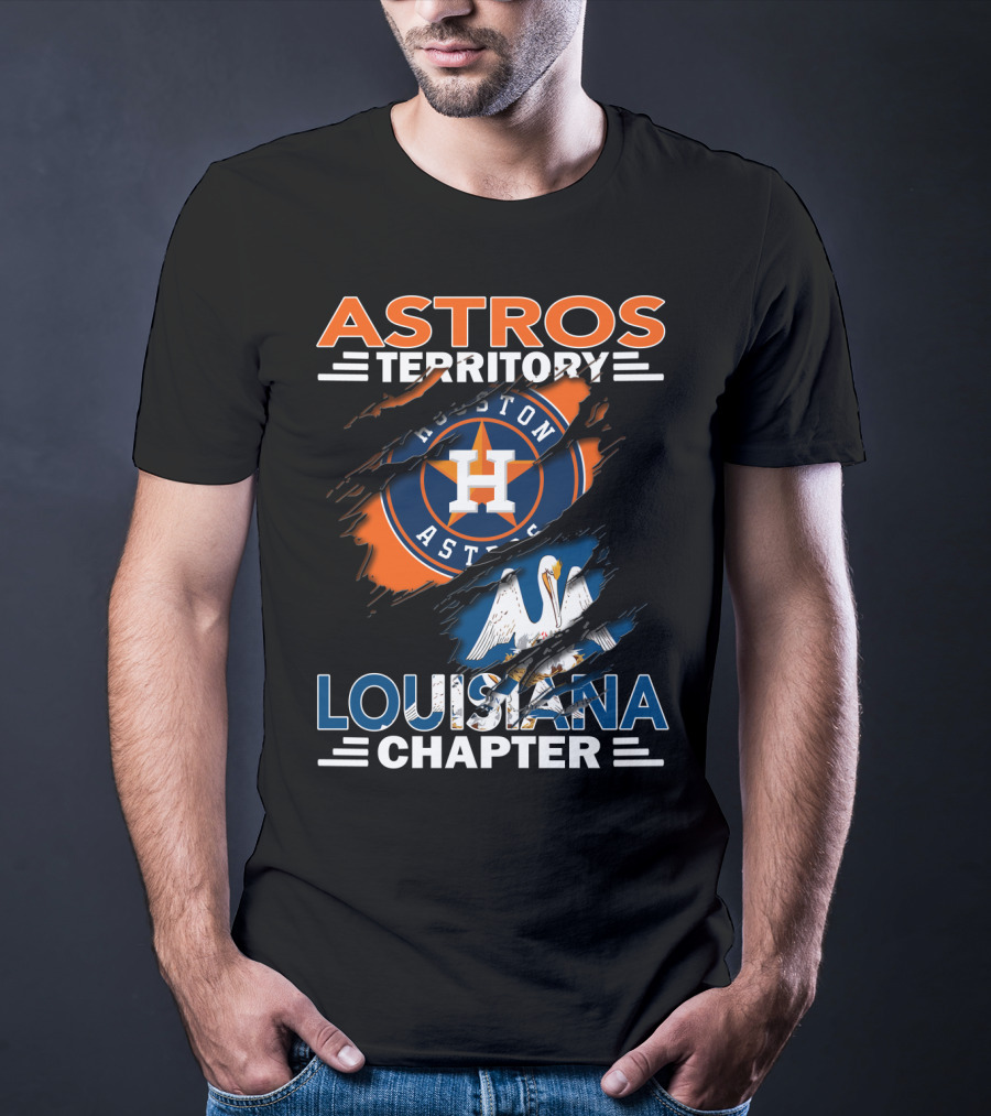 Astros Territory Houston Astros Louisiana Chapter T-Shirt