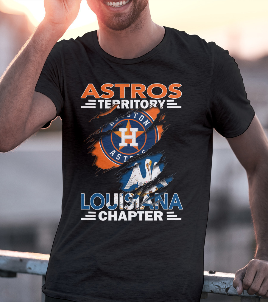 Astros Territory Houston Astros Louisiana Chapter T-Shirt