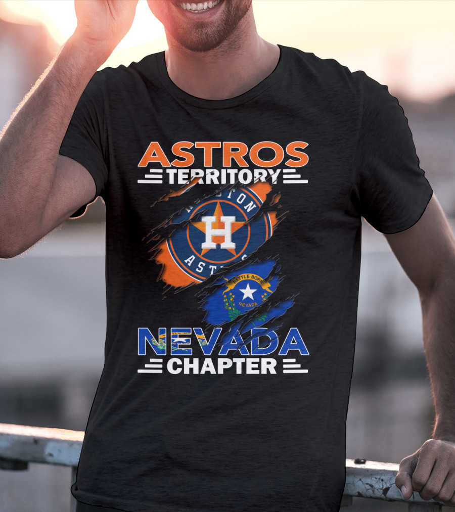 Astros Territory Houston Nevada Chapter Battle Born T-Shirt
