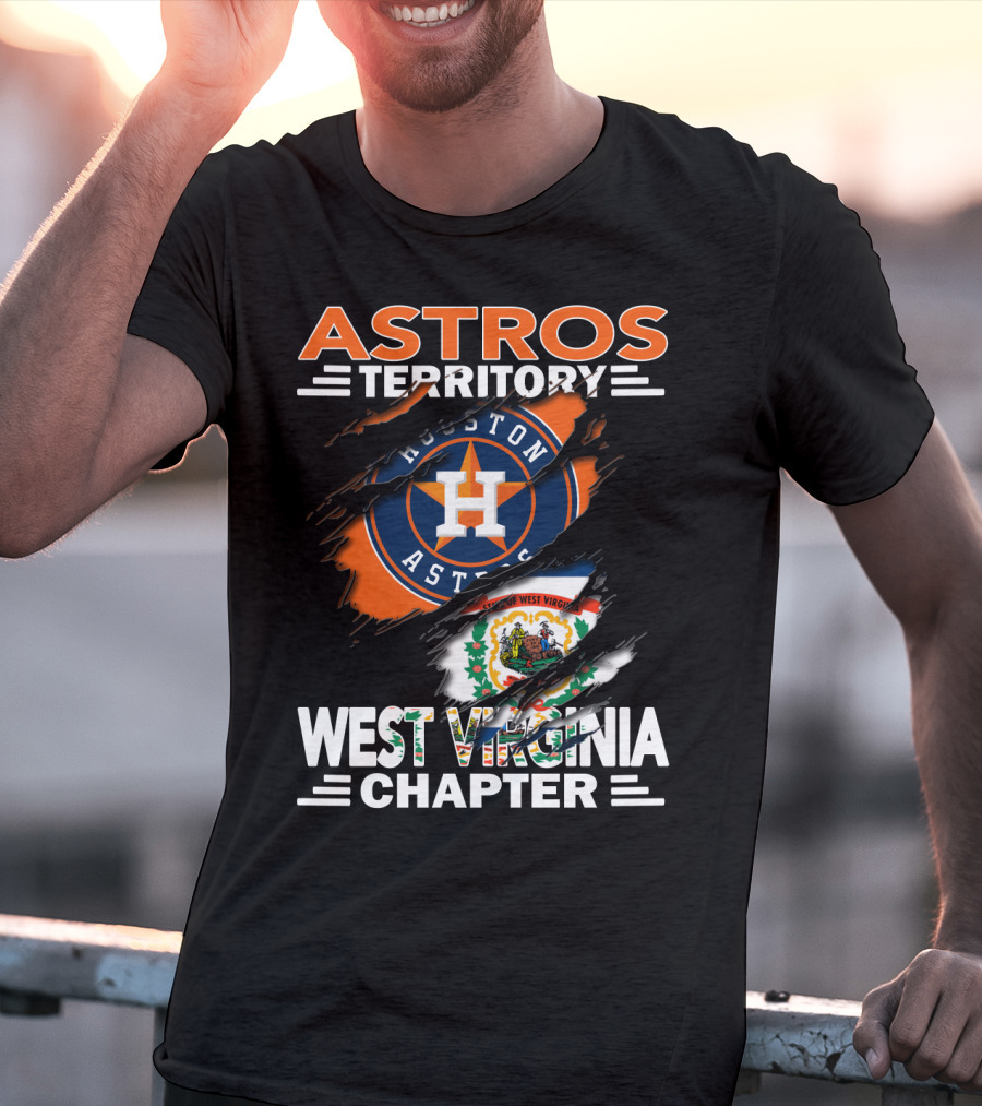 Astros Territory Houston Astros West Virginia Chapter T-Shirt