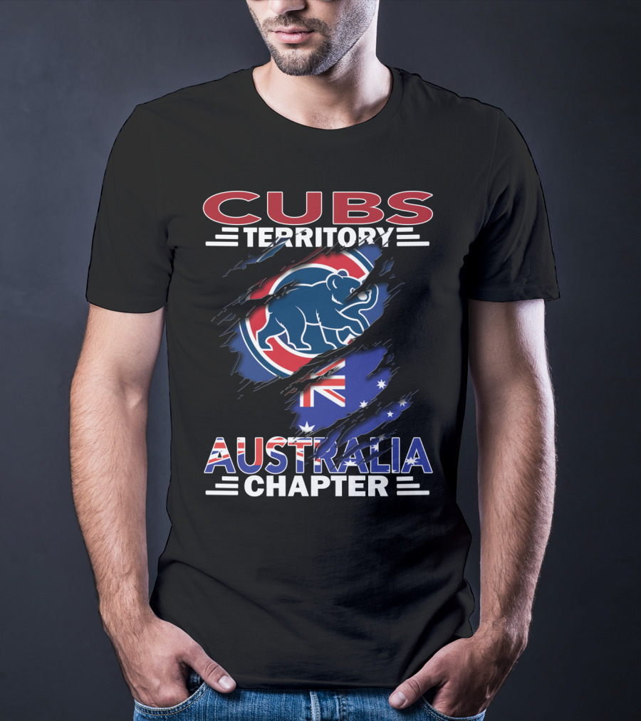Cubs Territory Australia Chapter Flag T-Shirt