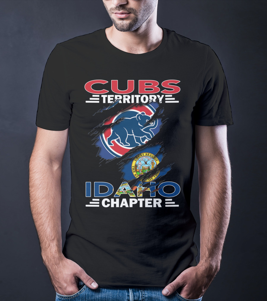 Cubs Territory Idaho Chapter The Great Seal Of Idaho T-Shirt
