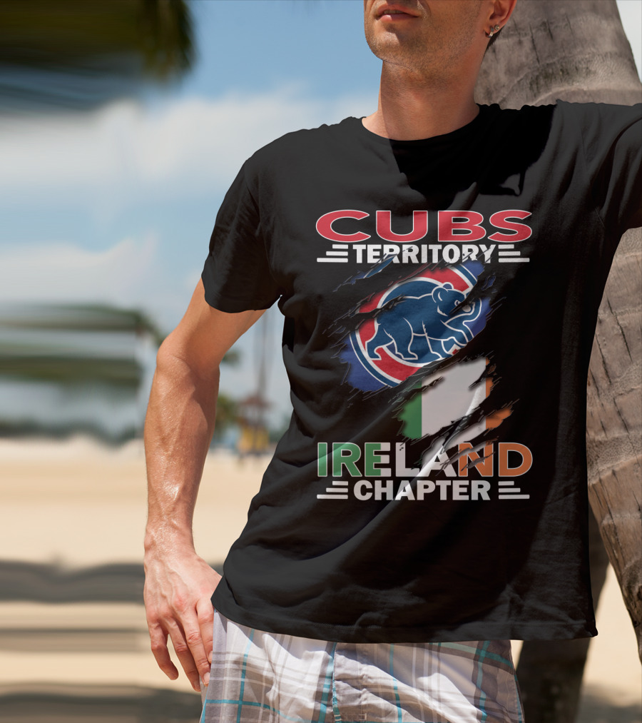 Cubs Territory Ireland Chapter Flag And Bear Emblem T-Shirt