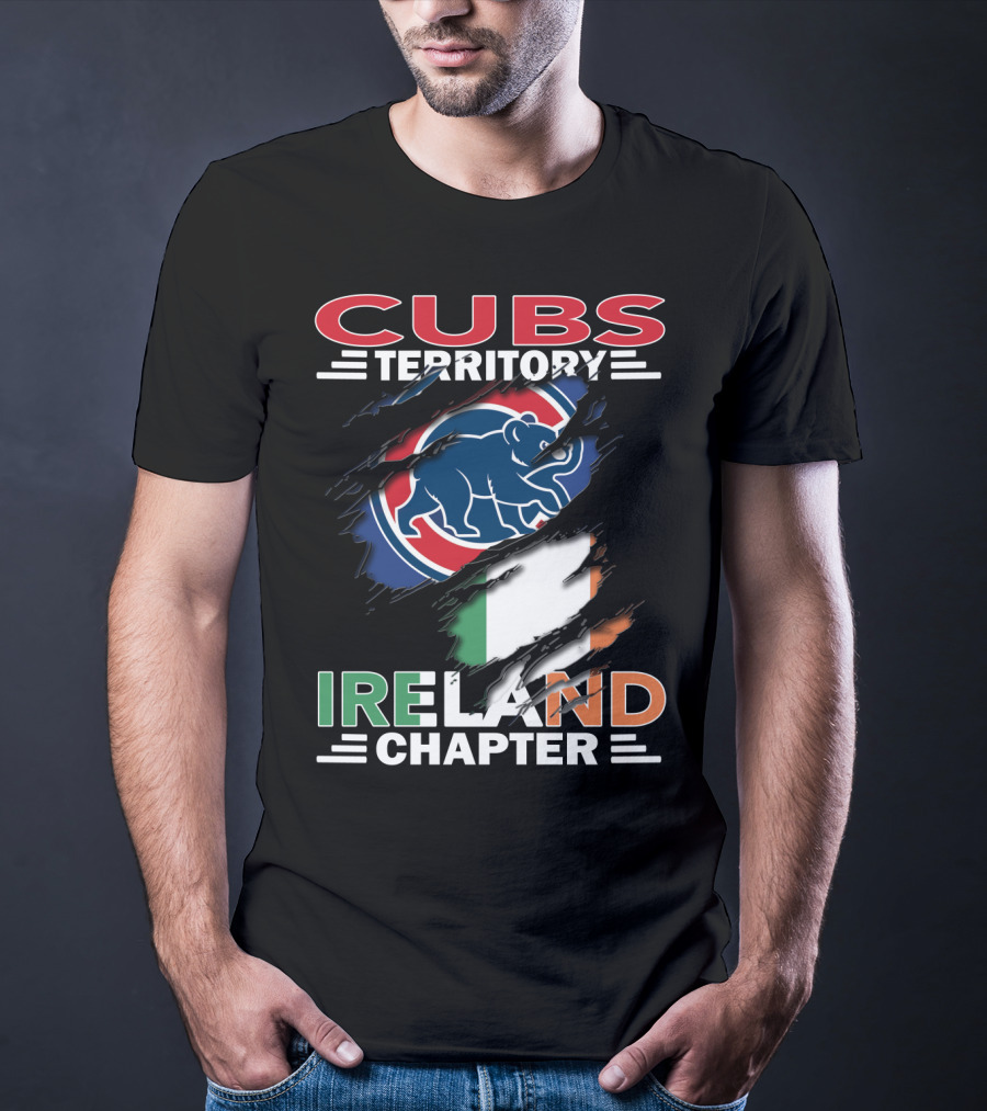 Cubs Territory Ireland Chapter Flag And Bear Emblem T-Shirt