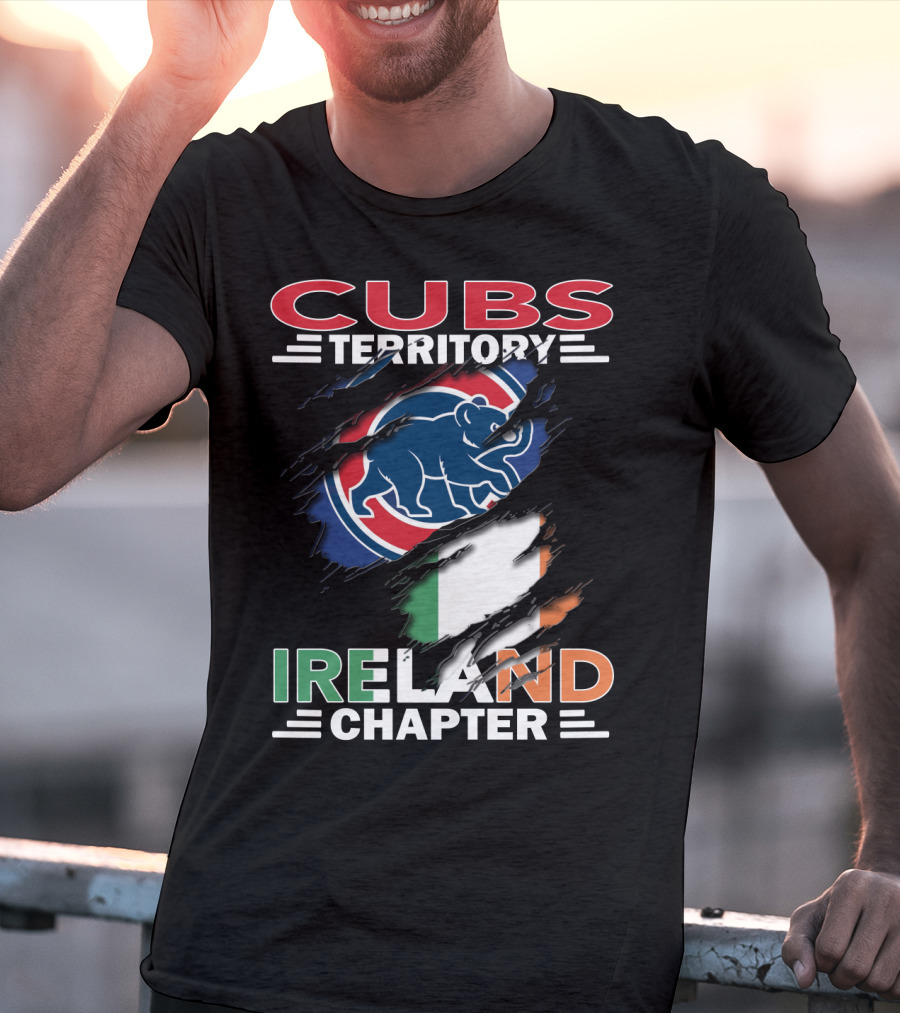 Cubs Territory Ireland Chapter Flag And Bear Emblem T-Shirt