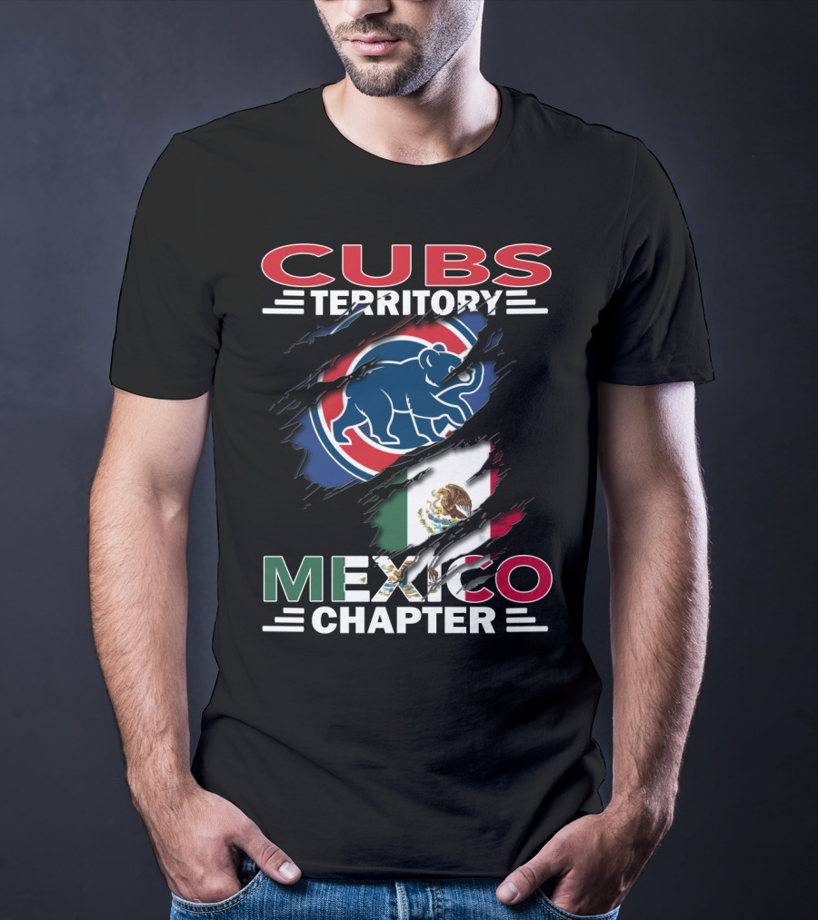 Cubs Territory Mexico Chapter Flag T-Shirt