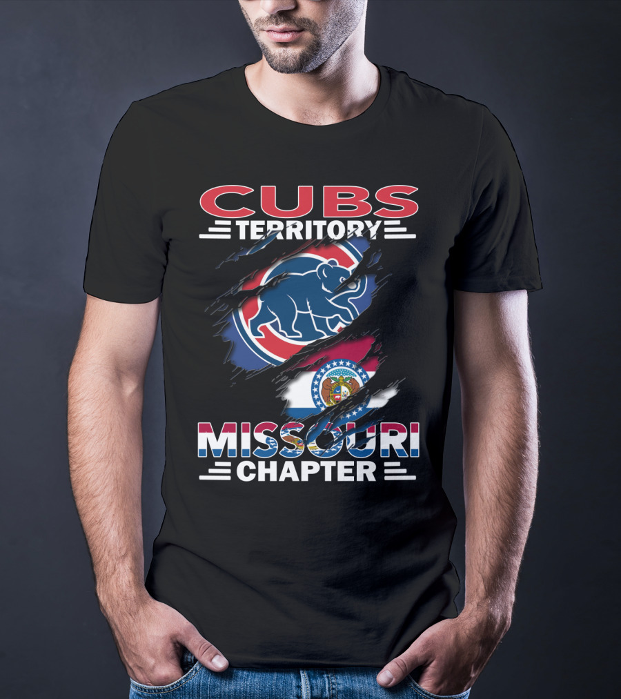 Cubs Territory Missouri Chapter Flag T-Shirt