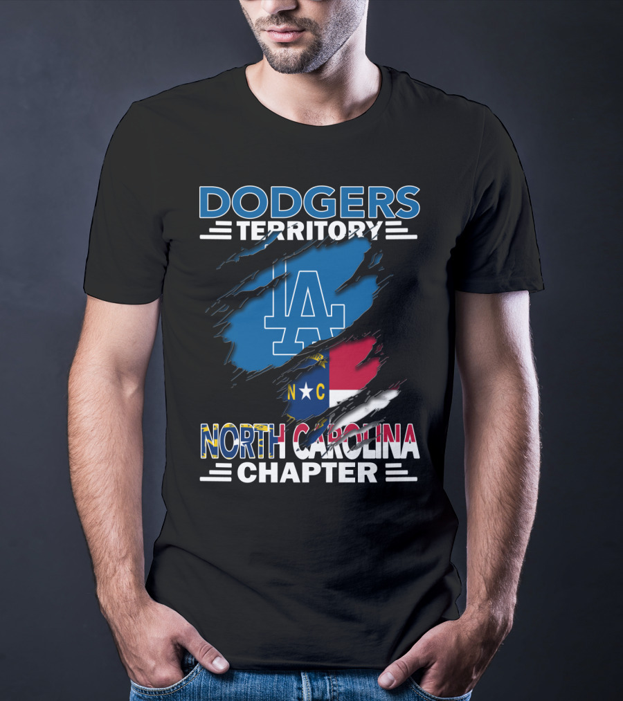 Dodgers Territory LA North Carolina Chapter T-Shirt