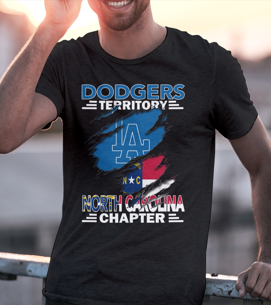 Dodgers Territory LA North Carolina Chapter T-Shirt