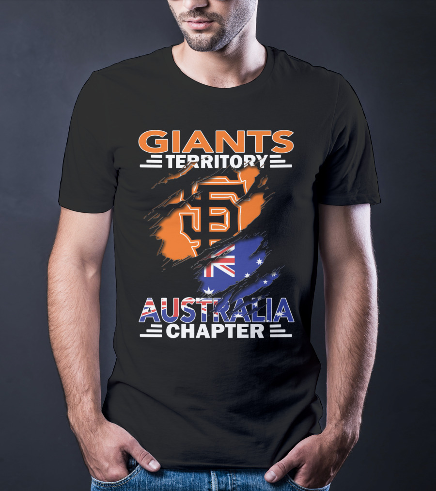 Giants Territory Australia Chapter San Francisco Giants Flag T-Shirt