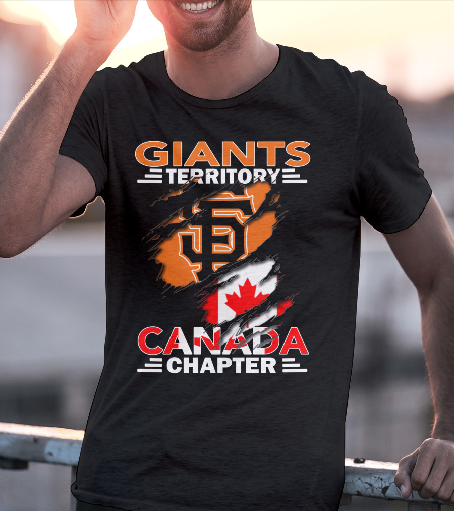 San Francisco Giants Territory Canada Chapter T-Shirt