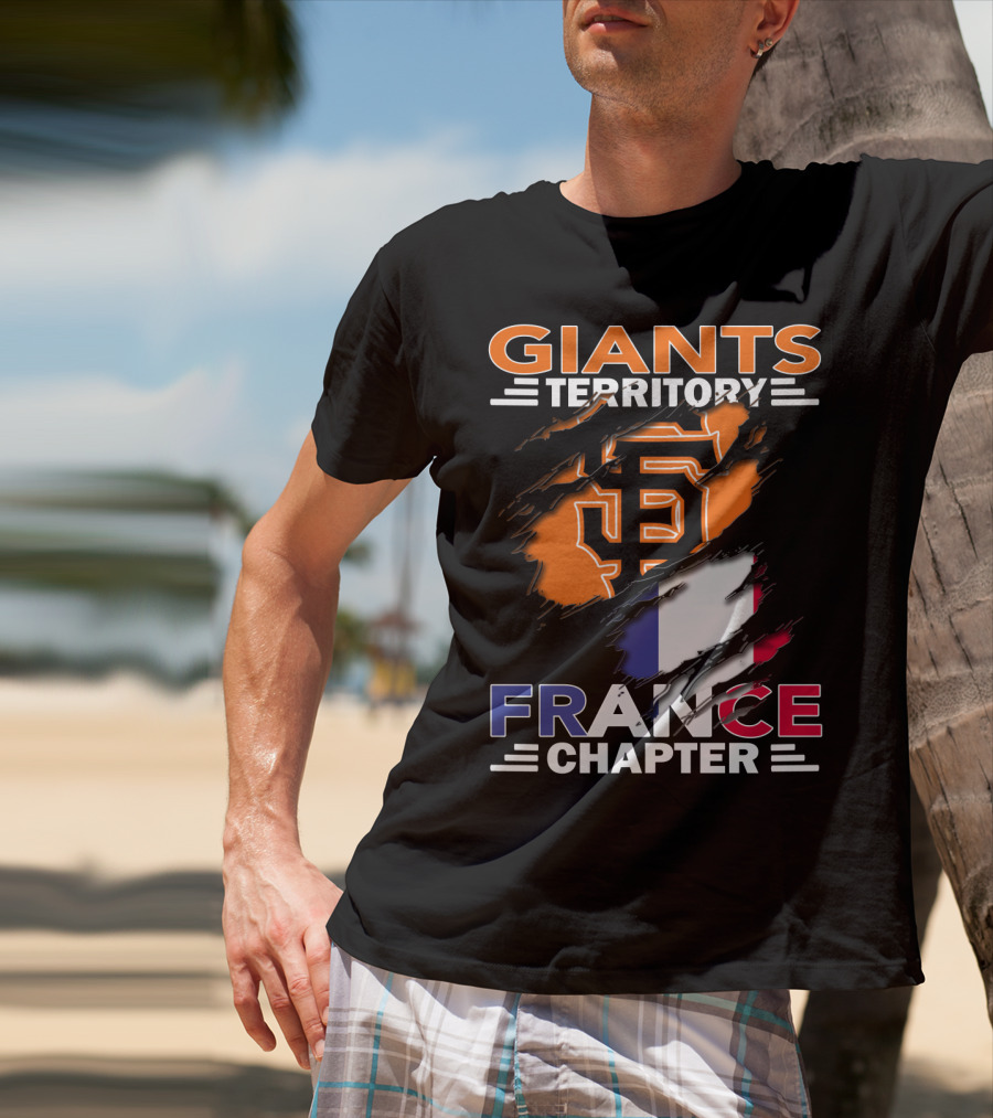 San Francisco Giants Territory France Chapter Fan Club T-Shirt