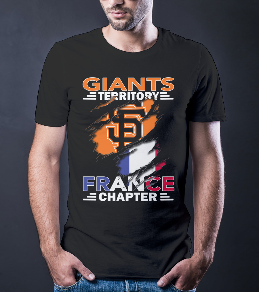 San Francisco Giants Territory France Chapter Fan Club T-Shirt